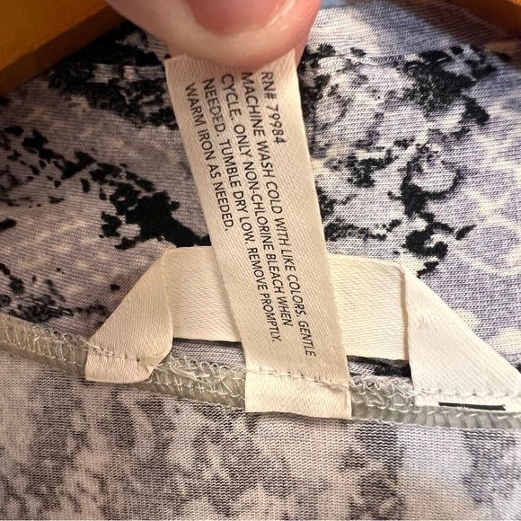 Soma Snake Print Faux Wrap Dress size Medium - Picture 5 of 8